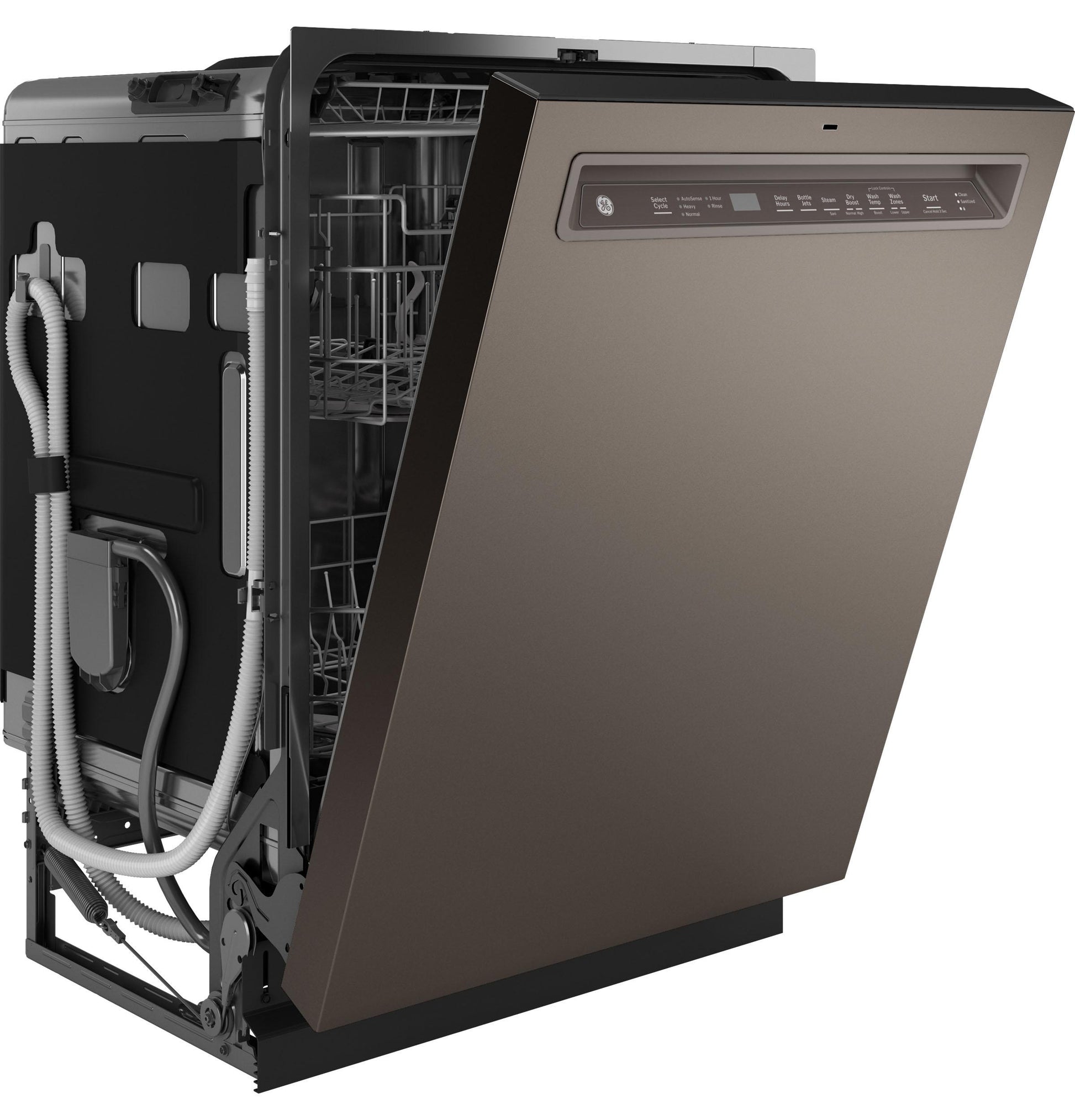 Ge Appliances GDF650SMVES Ge® Front Control With Stainless Steel Interior Dishwasher With Sanitize Cycle