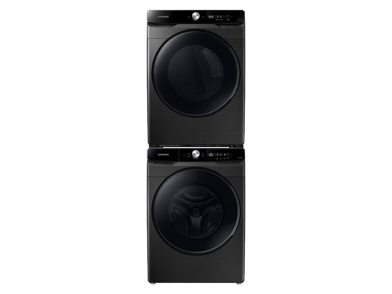 Samsung DVG45A6400V 7.5 Cu. Ft. Smart Dial Gas Dryer With Super Speed Dry In Brushed Black