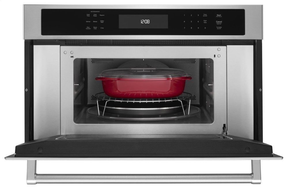 Kitchenaid KMBP100ESS 30" Built In Microwave Oven With Convection Cooking - Stainless Steel