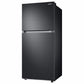 Samsung RT18M6213SG 18 Cu. Ft. Top Freezer Refrigerator With Flexzone™ In Black Stainless Steel