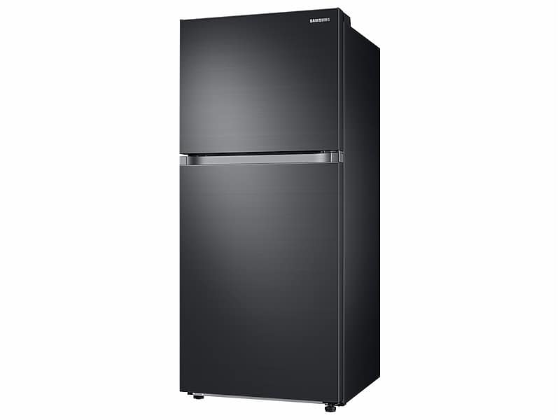 Samsung RT18M6213SG 18 Cu. Ft. Top Freezer Refrigerator With Flexzone™ In Black Stainless Steel