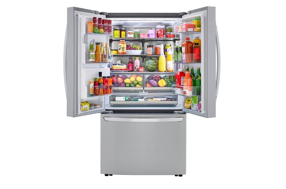 Lg LRFXC2416S 24 Cu. Ft. Smart Wi-Fi Enabled Counter-Depth Refrigerator With Craft Ice™ Maker