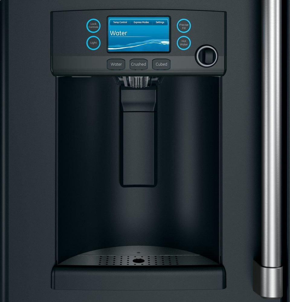 Cafe CYE22TP3MD1 Café Energy Star® 22.1 Cu. Ft. Smart Counter-Depth French-Door Refrigerator With Hot Water Dispenser