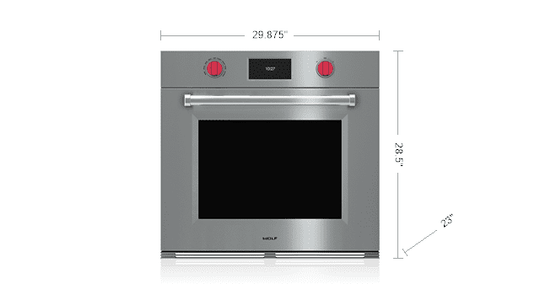 Wolf SO30PMSPH 30" M Series Professional Built-In Single Oven