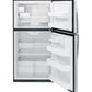 Ge Appliances GIE21GSHSS Ge® Energy Star® 21.1 Cu. Ft. Top-Freezer Refrigerator