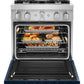 Kitchenaid KFGC500JIB Kitchenaid® 30'' Smart Commercial-Style Gas Range With 4 Burners - Ink Blue