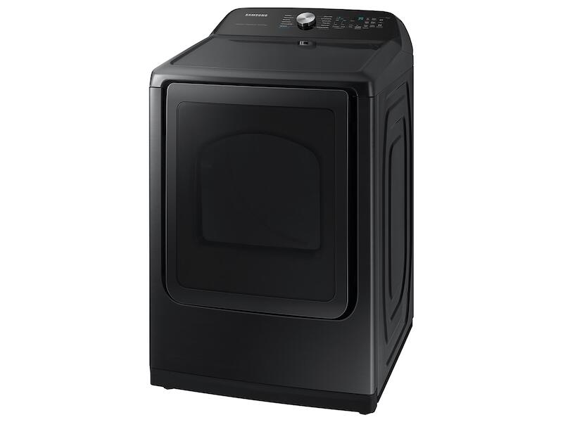 Samsung DVG52A5500V 7.4 Cu. Ft. Smart Gas Dryer With Steam Sanitize+ In Brushed Black