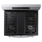 Samsung NX60A6311SS 6.0 Cu. Ft. Smart Freestanding Gas Range With 18K Btu Dual Power Burner & Self Clean In Stainless Steel