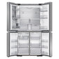 Samsung RF23A9671SR 23 Cu. Ft. Smart Counter Depth 4-Door Flex™ Refrigerator With Beverage Center And Dual Ice Maker In Stainless Steel