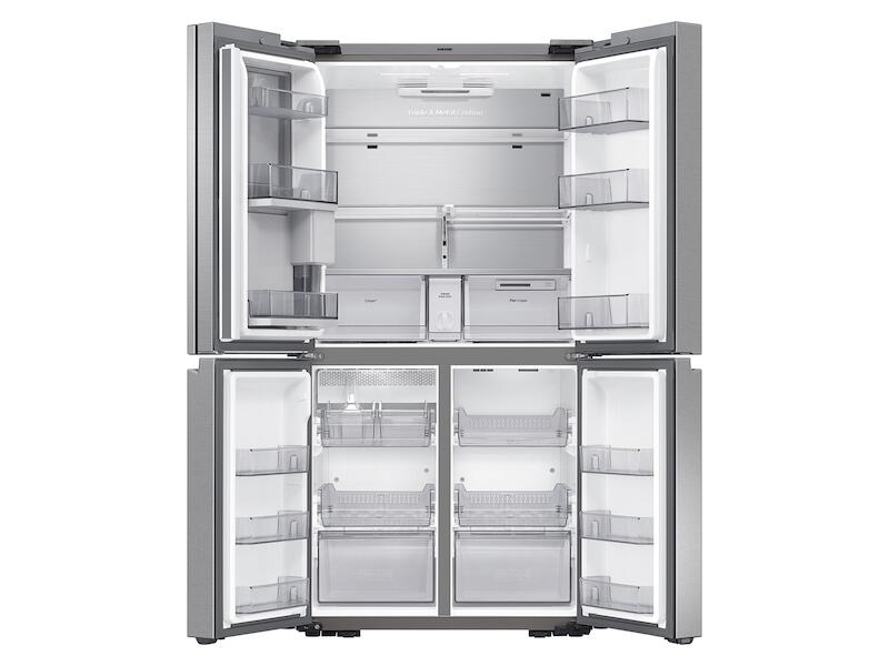 Samsung RF23A9671SR 23 Cu. Ft. Smart Counter Depth 4-Door Flex&#8482; Refrigerator With Beverage Center And Dual Ice Maker In Stainless Steel