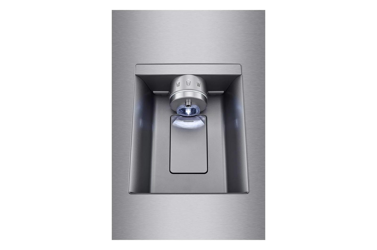 Lg LRYKS3106S 31 Cu. Ft. Smart Standard-Depth Max™ French Door Refrigerator With Four Types Of Ice And Mirror Instaview®