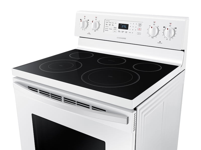 Samsung NE59T4321SW 5.9 Cu. Ft. Freestanding Electric Range With Convection In White