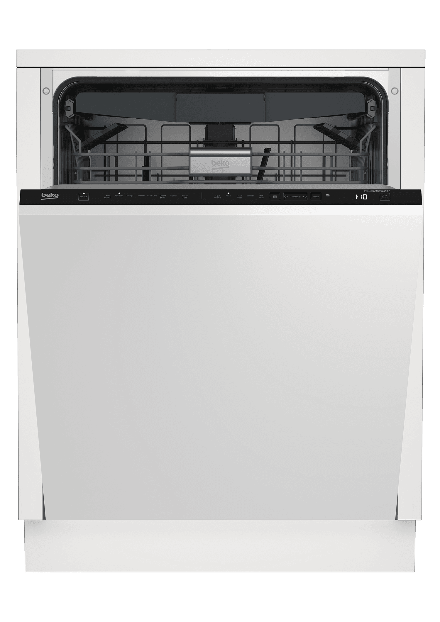 Beko DIT38530 Tall Tub Dishwasher, 16 Place Settings, 45 Dba, Fully Integrated Panel Ready