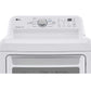 Lg DLE7150W 7.3 Cu. Ft. Ultra Large Capacity Electric Dryer With Sensor Dry Technology