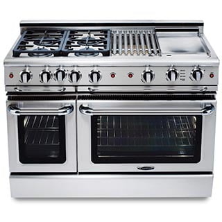 Capital GSCR486G Precision 48" Gas Self Clean Range