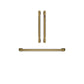 Cafe CXWDFHKPMCG Café™ Handle Kit - Wall Oven Brushed Brass