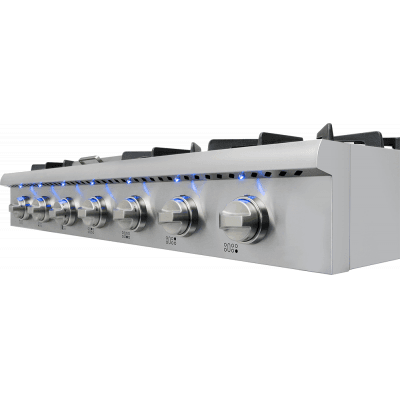 Thor Kitchen HRT4806U 48" Professional Gas Rangetop In Stainless Steel