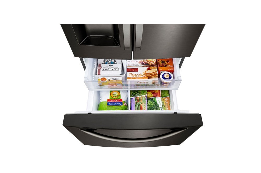 Lg LRFXS2503D 25 Cu. Ft. Smart Wi-Fi Enabled French Door Refrigerator