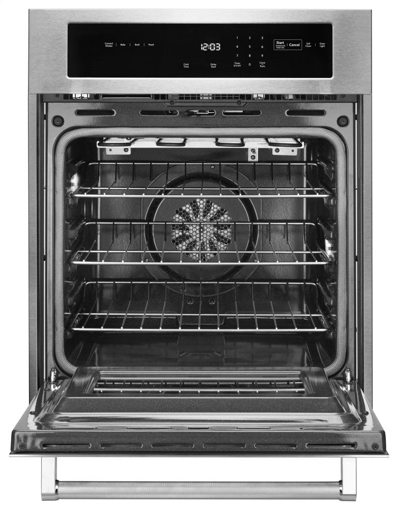 Kitchenaid KOSC504ESS 24" Single Wall Oven With True Convection - Stainless Steel
