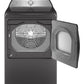Ge Appliances PTD60EBPRDG Ge Profile™ 7.4 Cu. Ft. Capacity Aluminized Alloy Drum Electric Dryer With Sanitize Cycle And Sensor Dry