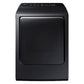 Samsung DVE54M8750V 7.4 Cu. Ft. Electric Dryer With Integrated Touch Controls In Black Stainless Steel