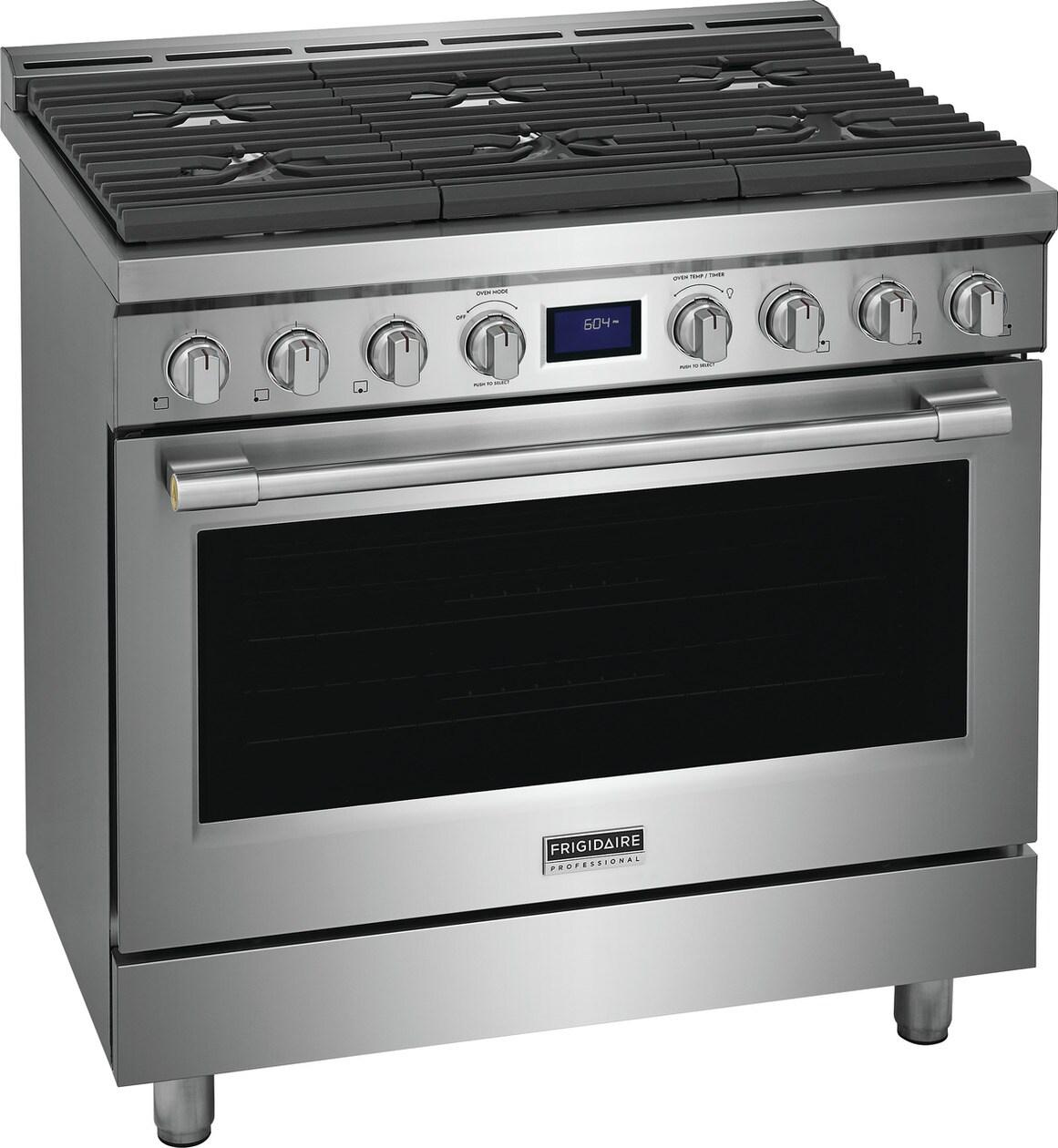 Frigidaire PCFG3670AF Frigidaire Professional 36" Front Control Freestanding Gas Range