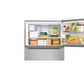 Lg LTWS24223S 24 Cu. Ft. Top Freezer Refrigerator