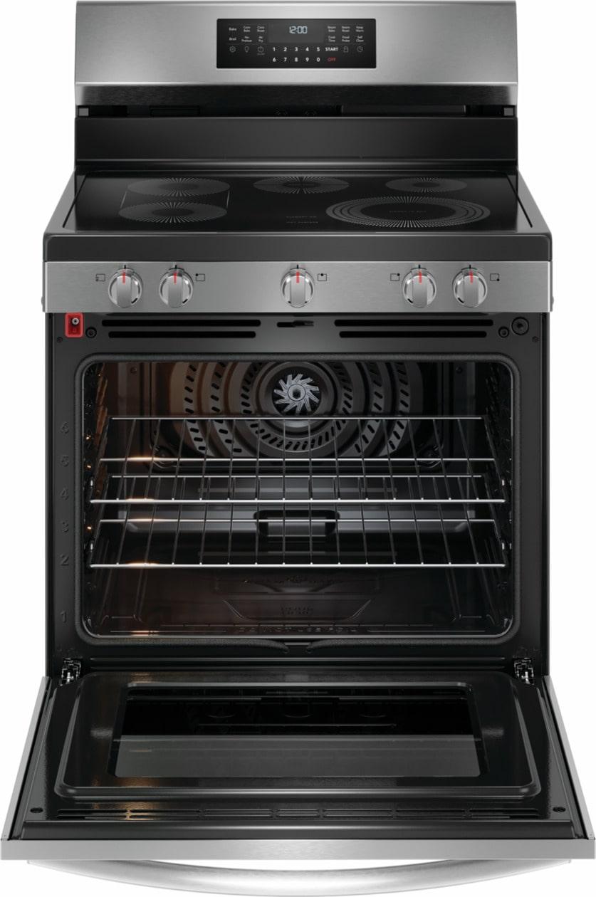 Frigidaire GCRE3060BF Frigidaire Gallery 30" Rear Control Electric Range With Total Convection