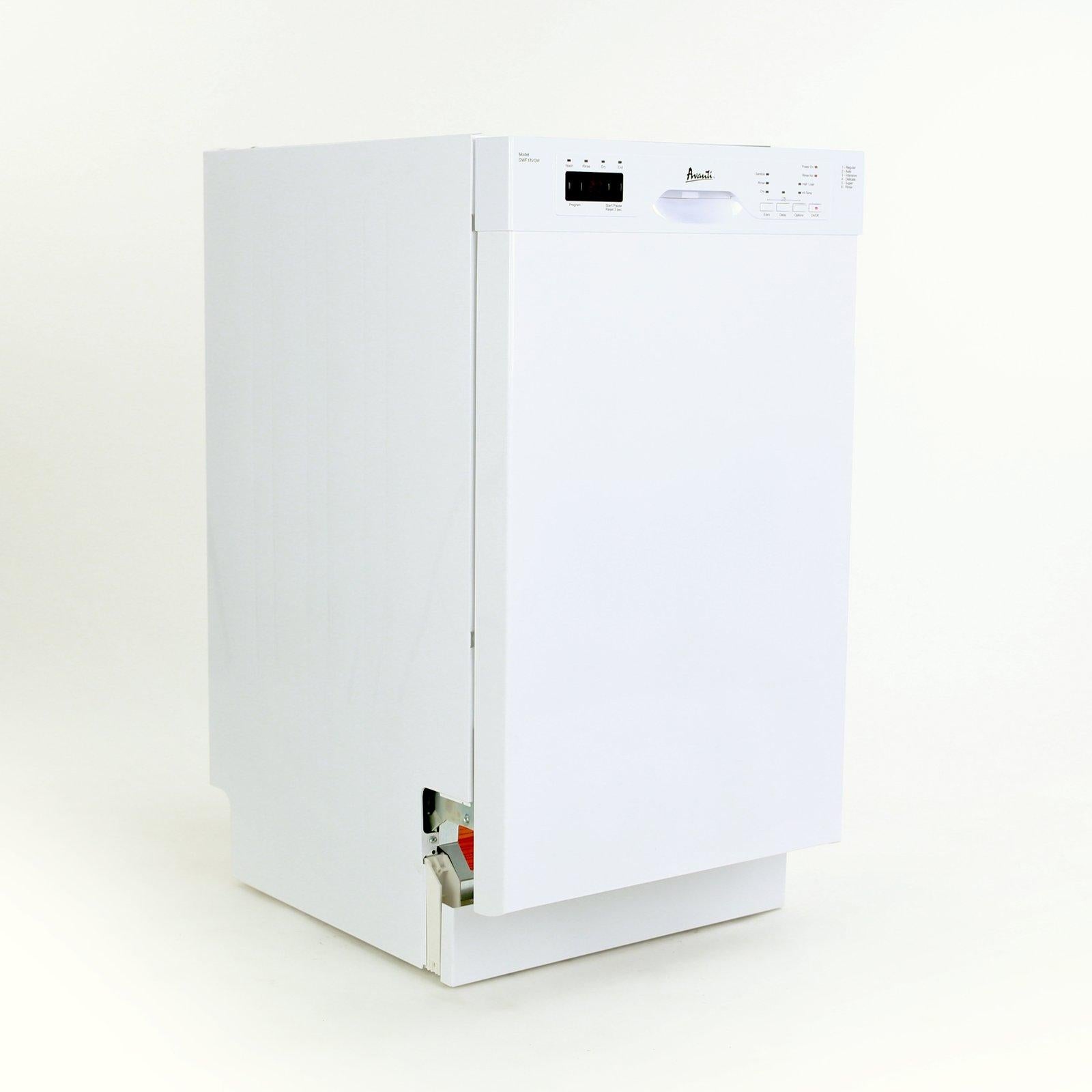 Avanti DWF18V3S 18" Built In Dishwasher