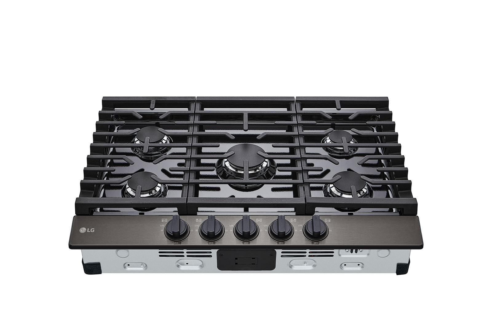 Lg CBGJ3023D 30" Gas Cooktop With Ultraheat™ 20K Btu Burner