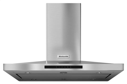 Kitchenaid KVIB602DSS 42'' Island-Mount, 3-Speed Canopy Hood - Stainless Steel