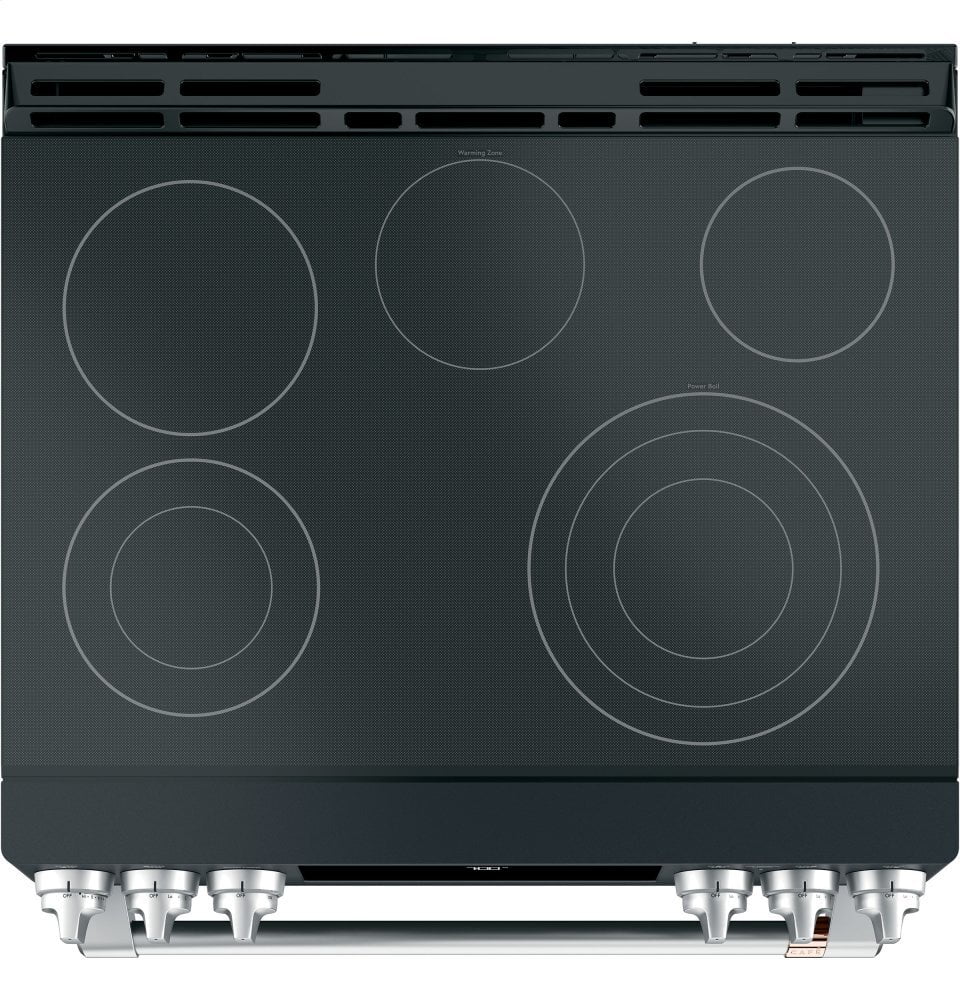 Cafe CES700P3MD1 Café 30" Smart Slide-In, Front-Control, Radiant And Convection Range
