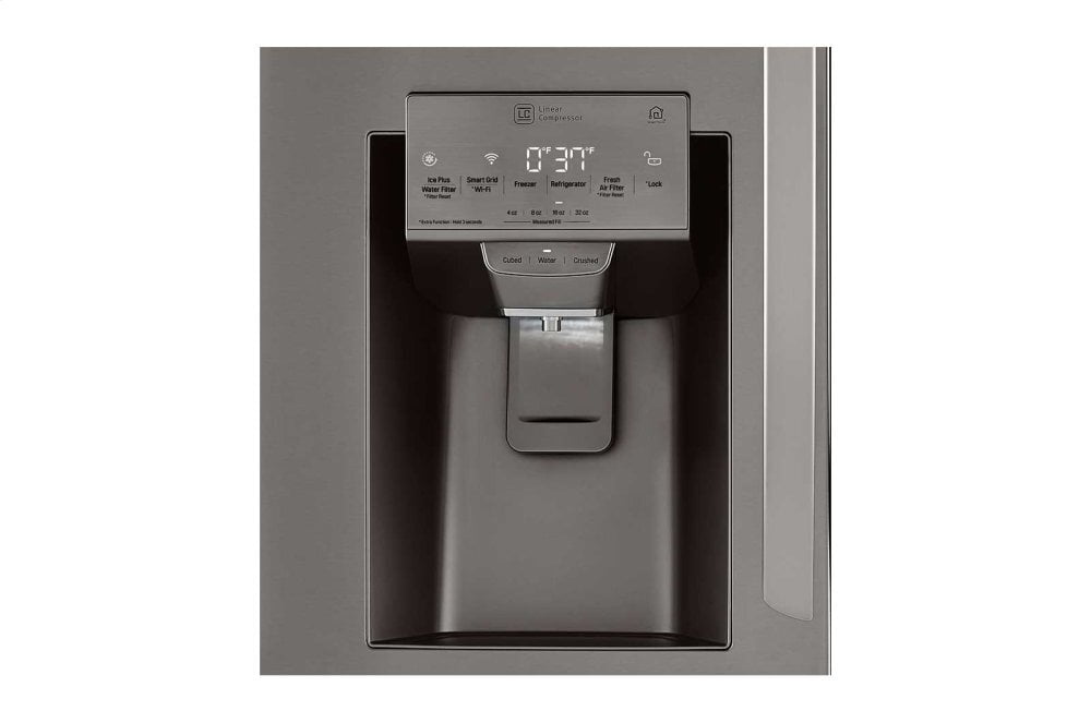 Lg LRMDS3006D 30 Cu. Ft. Smart Wi-Fi Enabled Refrigerator With Craft Ice™ Maker
