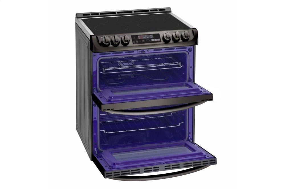 Lg LTE4815BD 7.3 Cu. Ft. Smart Wi-Fi Enabled Electric Double Oven Slide-In Range With Probake Convection® And Easyclean®