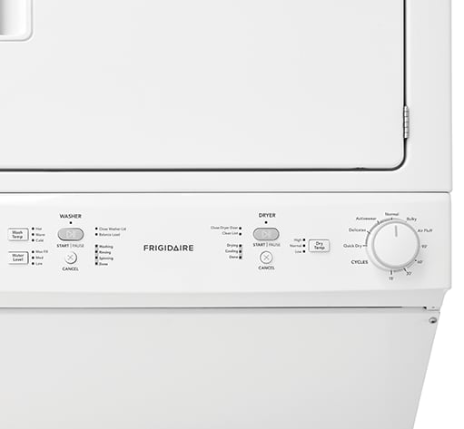 Frigidaire FFLG3900UW Frigidaire Gas Washer/Dryer Laundry Center - 3.9 Cu. Ft Washer And 5.5 Cu. Ft. Dryer