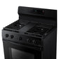 Samsung NX60A6111SB 6.0 Cu. Ft. Smart Freestanding Gas Range With Integrated Griddle In Black