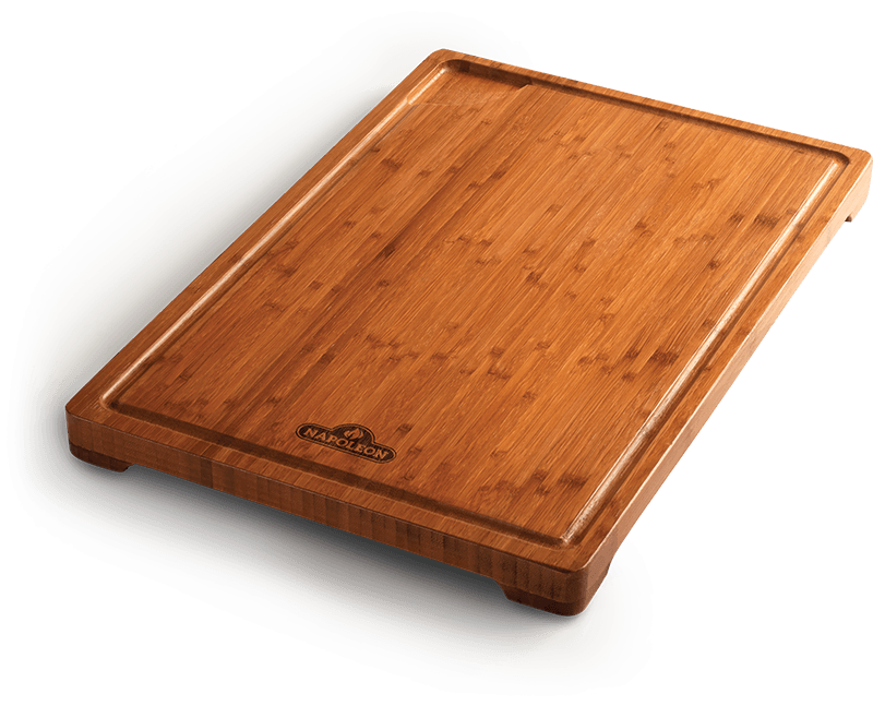 Napoleon Bbq 70114 Professional Bamboo Cutting Board With Ergonomic Handles