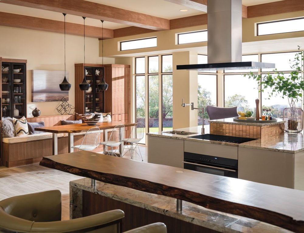 Wolf VI42B 42" Cooktop Island Hood - Black