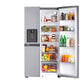 Lg LRSWS2806S 28 Cu.Ft. Capacity Side-By-Side Refrigerator With External Water Dispenser