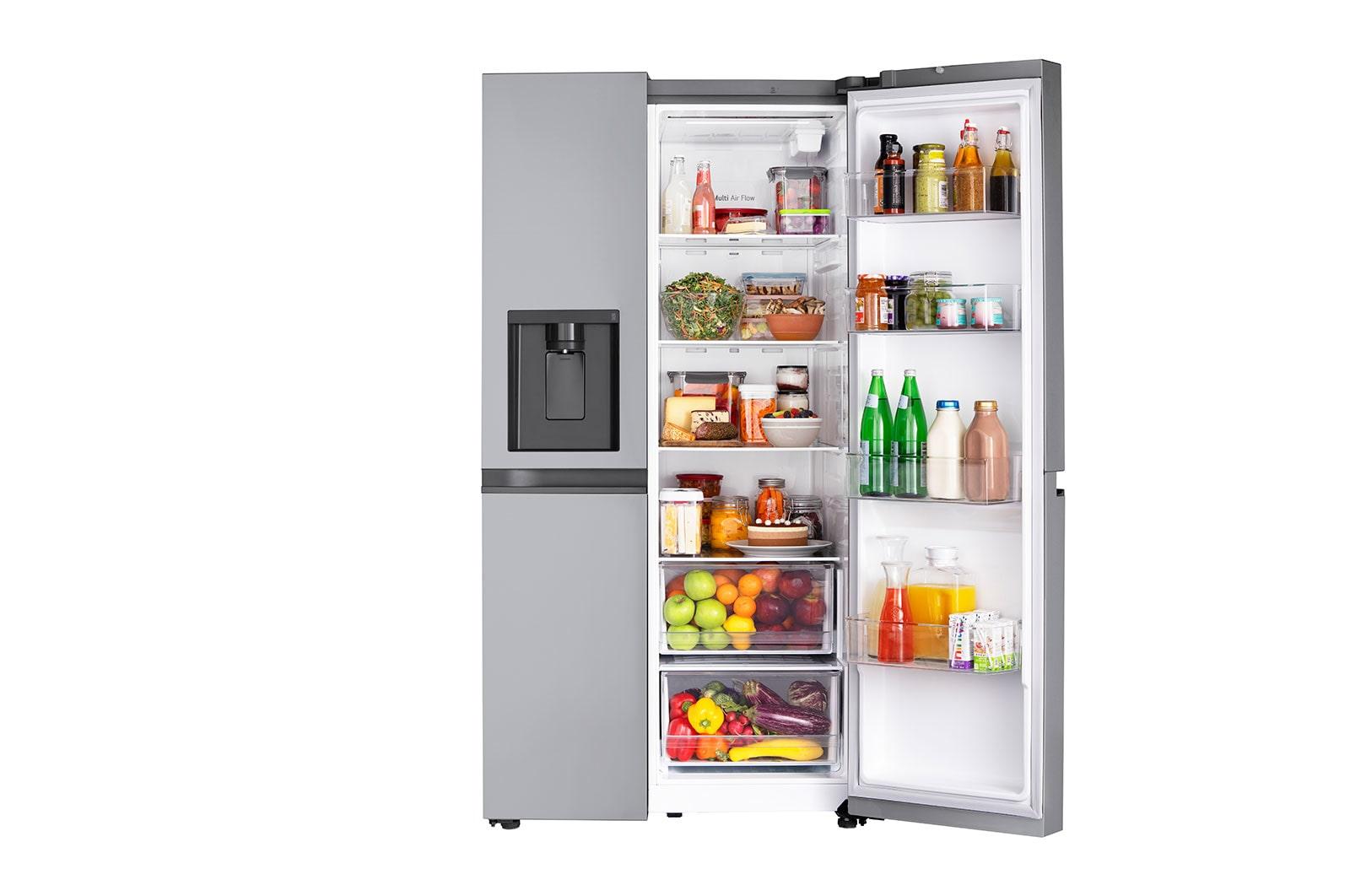 Lg LRSWS2806S 28 Cu.Ft. Capacity Side-By-Side Refrigerator With External Water Dispenser
