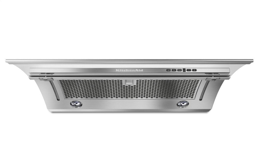 Kitchenaid KXU2836JSS 36" Slide-Out Hood - Heritage Stainless Steel