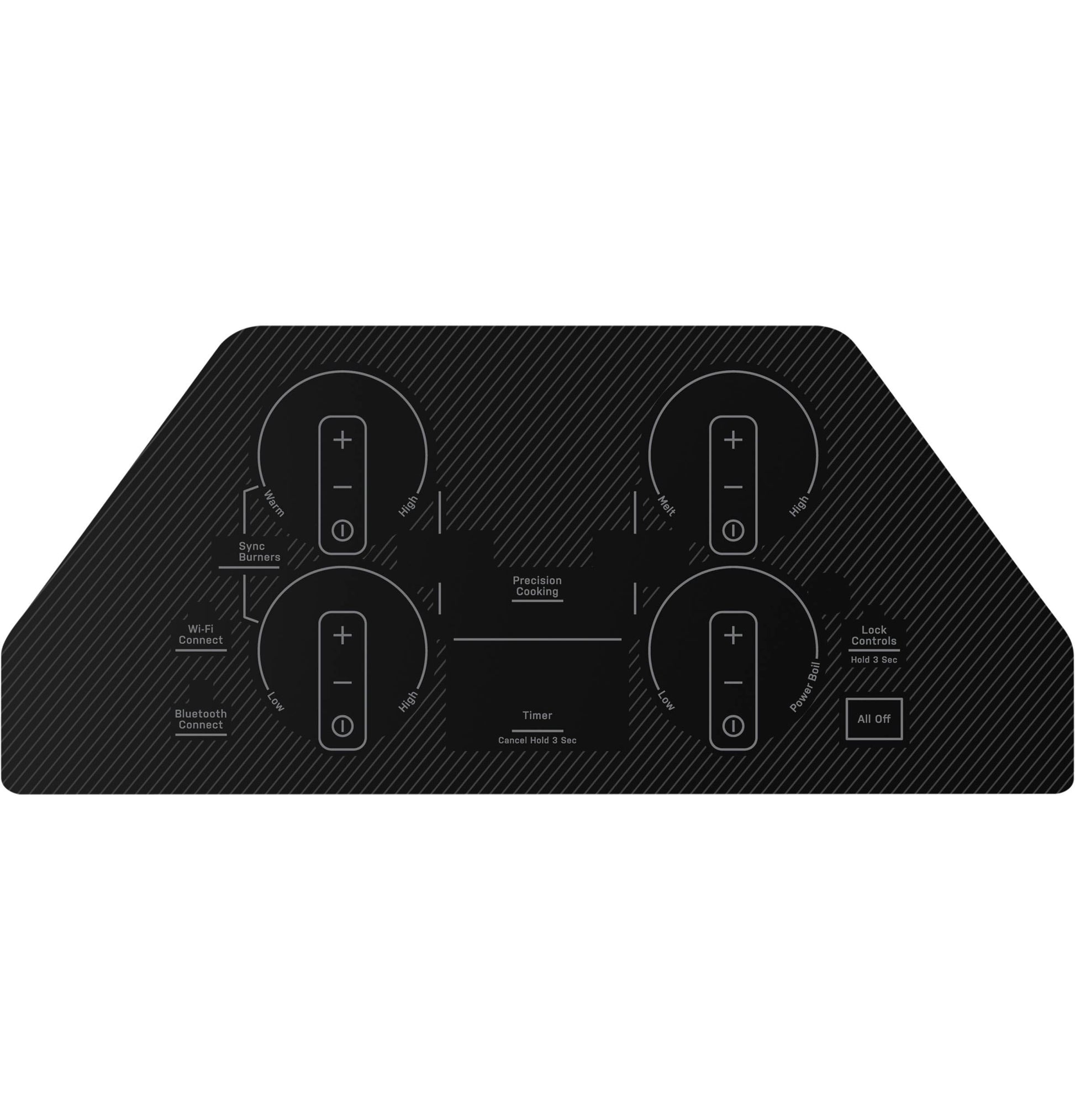 Ge Appliances PEP7030DTBB Ge Profile™ 30" Built-In Touch Control Electric Cooktop