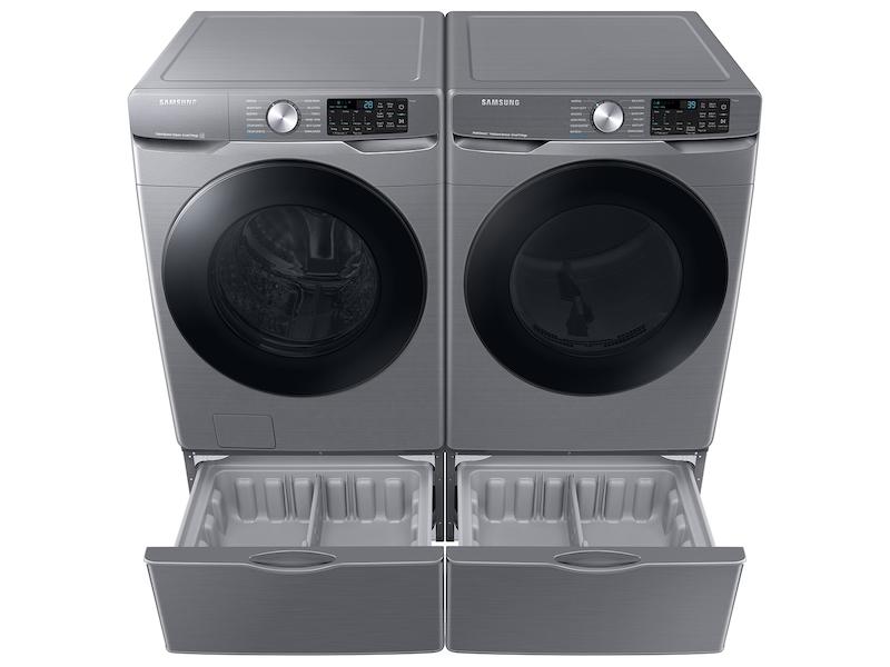 Samsung WF45B6300AP 4.5 Cu. Ft. Large Capacity Smart Front Load Washer With Super Speed Wash In Platinum
