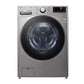 Lg WM3600HVA 4.5 Cu. Ft. Ultra Large Capacity Smart Wi-Fi Enabled Front Load Washer With Built-In Intelligence & Steam Technology