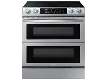 Samsung NE63T8951SS 6.3 Cu. Ft. Smart Slide-In Induction Range With Flex Duo™, Smart Dial & Air Fry In Stainless Steel