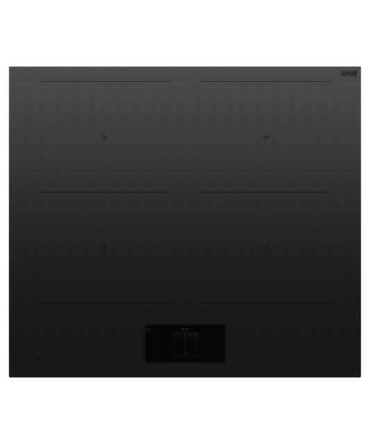 Fisher & Paykel CI244DTTB1 Primary Modular Induction Cooktop, 24", 4 Zones With Smartzone
