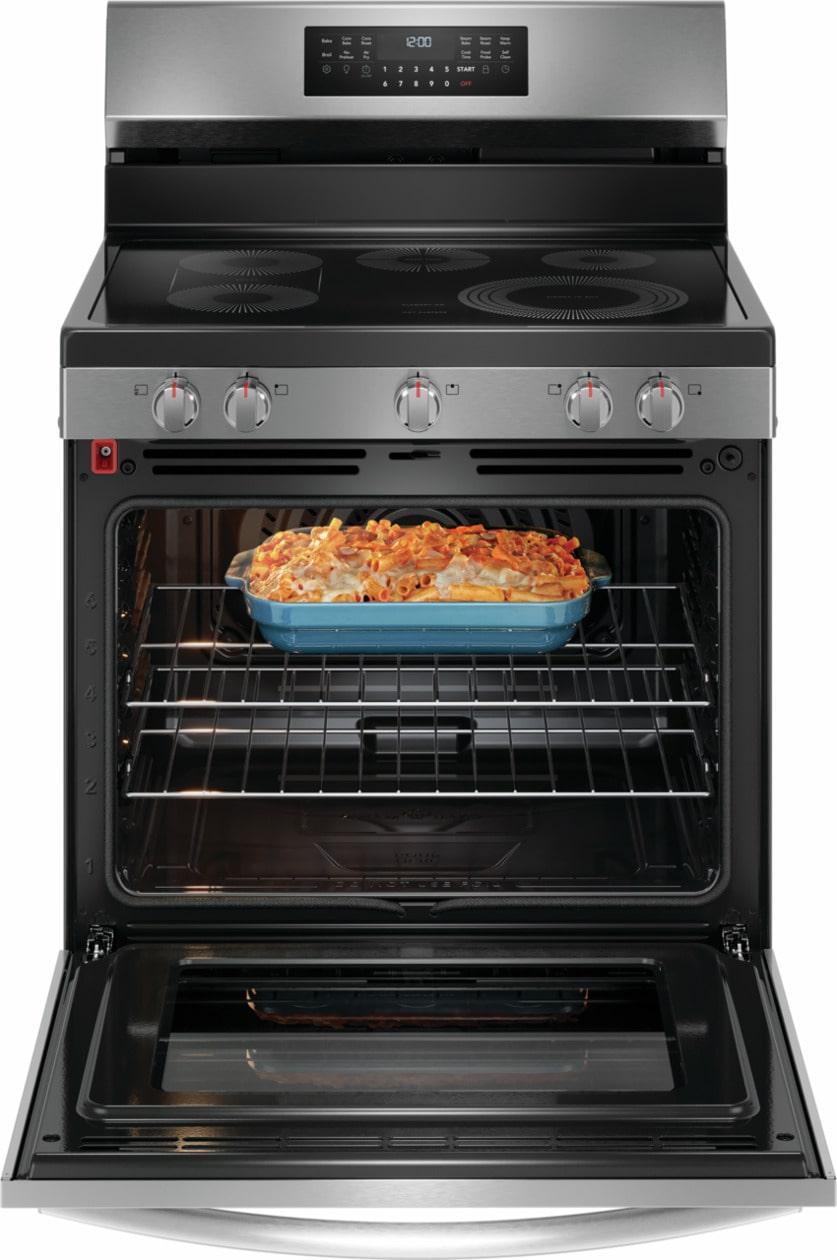 Frigidaire GCRE3060BF Frigidaire Gallery 30" Rear Control Electric Range With Total Convection