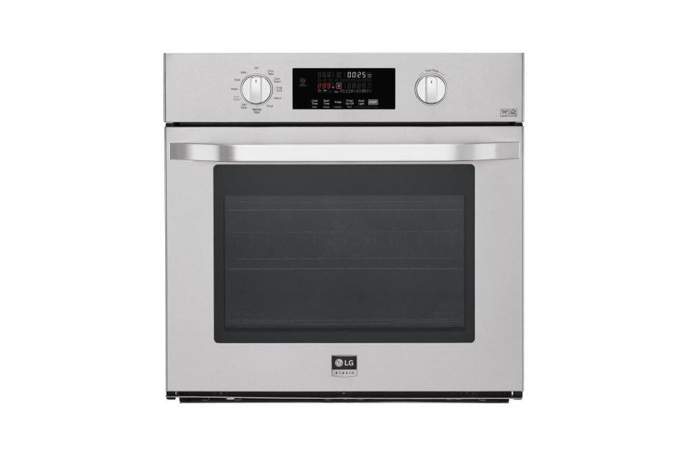 Lg LSWS307ST Lg Studio 4.7 Cu. Ft. Smart Wi-Fi Enabled Single Built-In Wall Oven