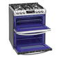 Lg LTG4715ST 6.9 Cu. Ft. Smart Wi-Fi Enabled Gas Double Oven Slide-In Range With Probake Convection® And Easyclean®