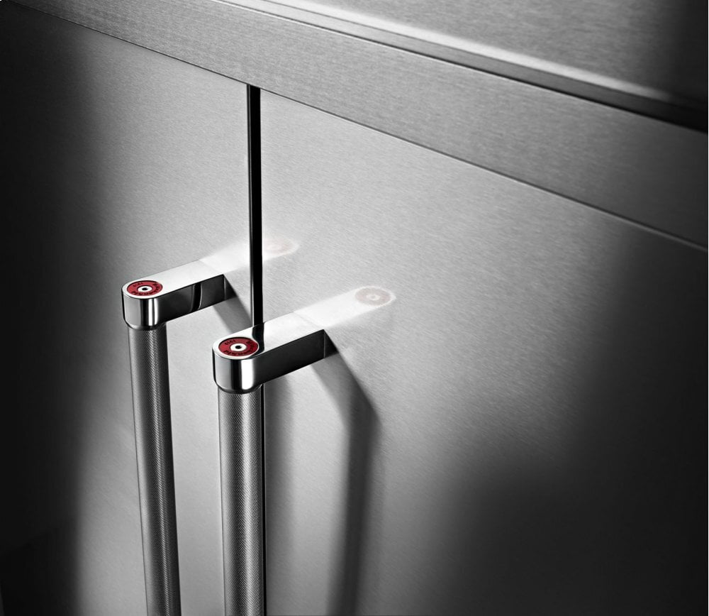 Kitchenaid KBFN502ESS 24.2 Cu. Ft. 42" Width Built-In Stainless French Door Refrigerator With Platinum Interior Design - Stainless Steel